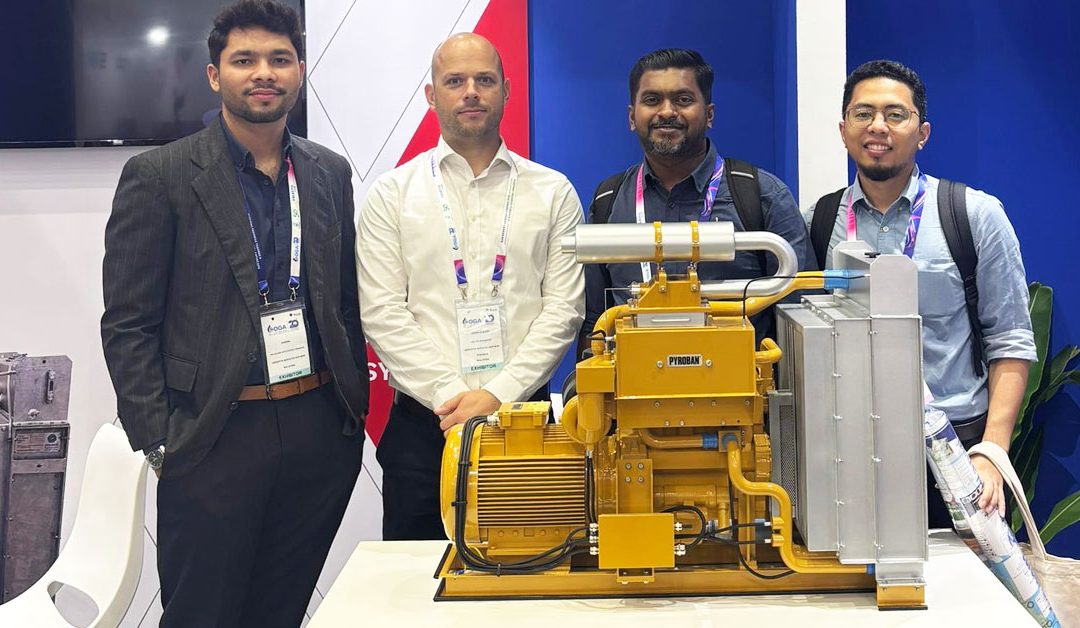 Pyroban exhibits explosion proof power systems at Oil and Gas Asia